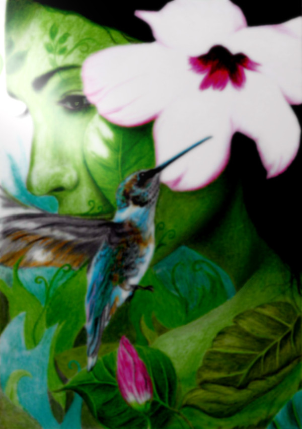 Gemaelde von Kati: Flora