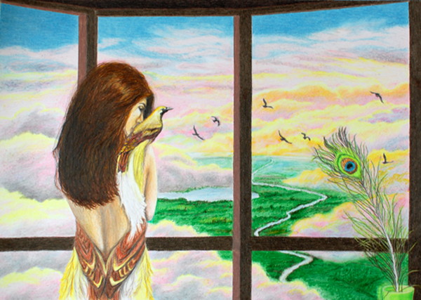 Gemaelde von Kati: Käfig