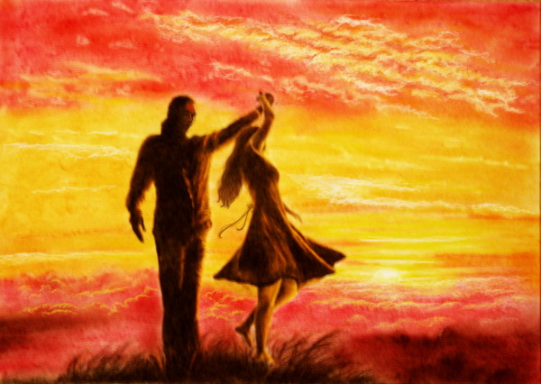 Gemaelde von Kati: Tanzende